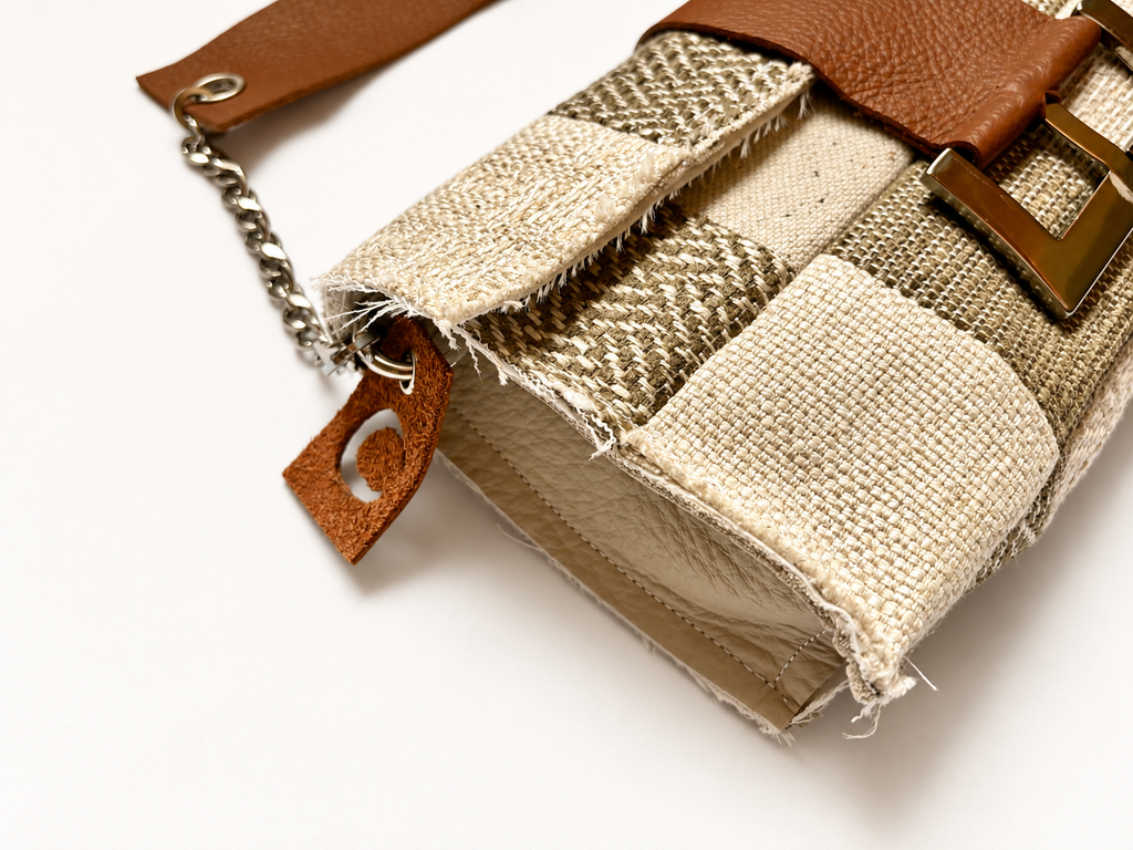 Borsa Upcycled Patchwork - Selene
