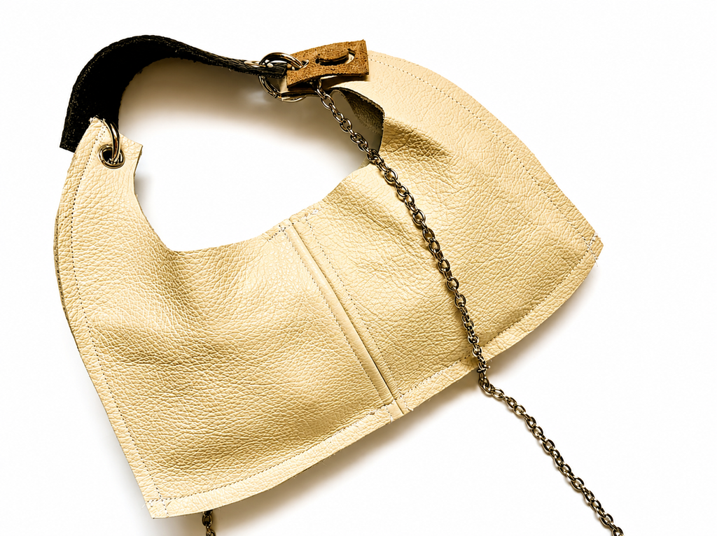Borsa Upcycled in pelle - Eclissi mini