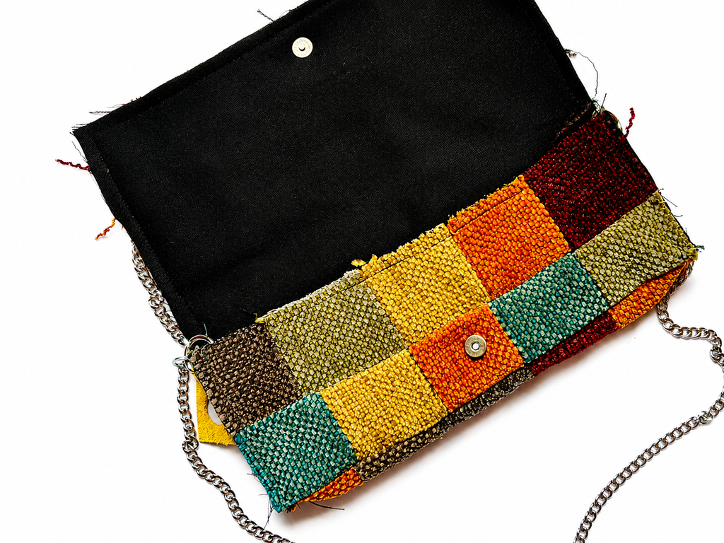 Borsa Upcycled Patchwork - Aurora