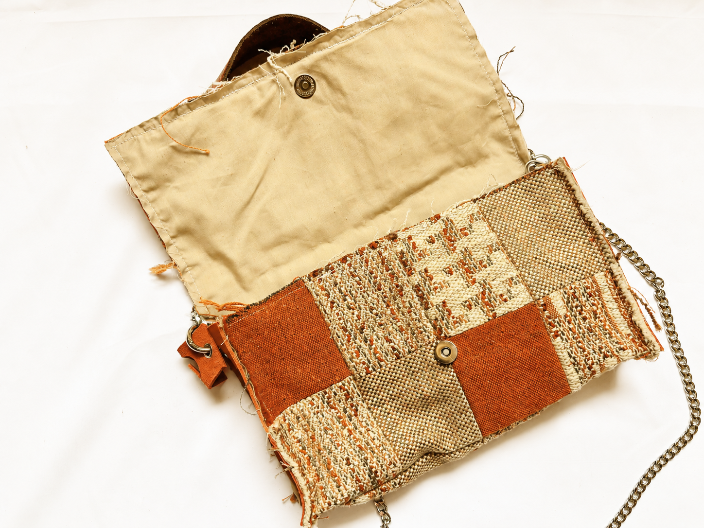 Borsa Upcycled Patchwork - Duna