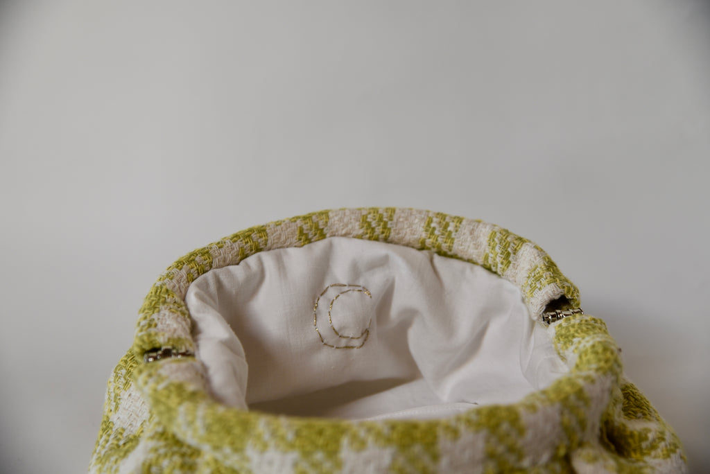 Borsa artigianale - Mezza Luna Clutch