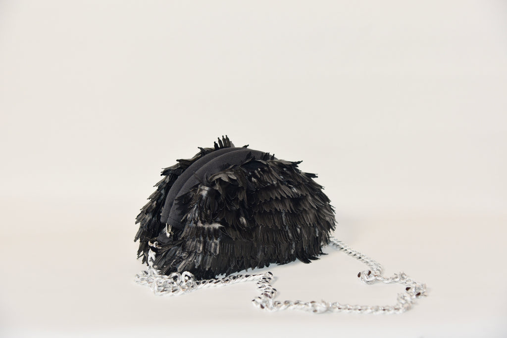 Borsa artigianale - Mezza Luna Clutch