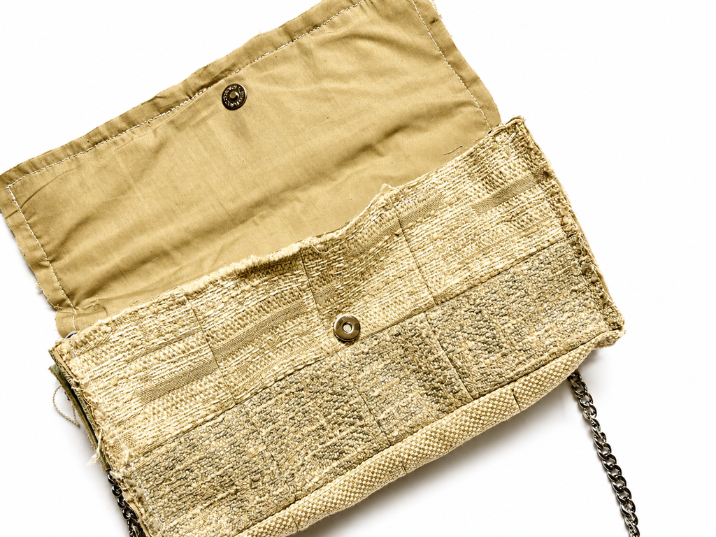 Borsa Upcycled Patchwork - Avorio